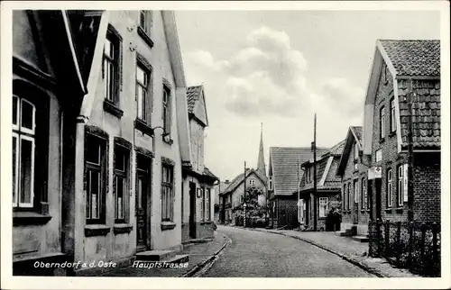 Ak Oberndorf an der Oste Niedersachsen, Hauptstraße