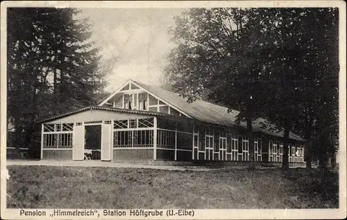 Ak Höftgrube Wingst in Niedersachsen, Pension Himmelreich