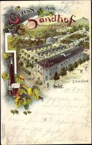 Litho Elberfeld Wuppertal, Etablissement Sandhof