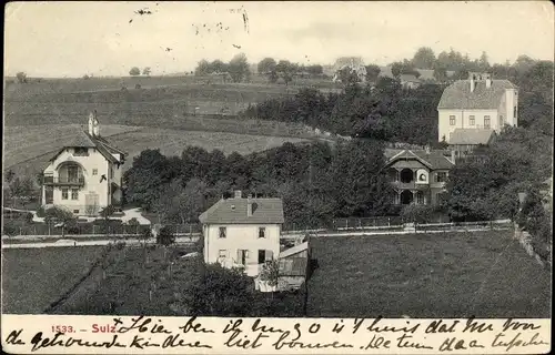 Ak Sulz im Weinviertel Niederösterreich, Häuser