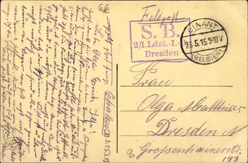 Ak Waulsort Hastière Wallonien Namur, Panorama