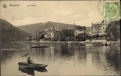 Ak Waulsort Hastière Wallonien Namur, Les hotels