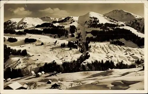 Ak Hirschegg Steiermark, Ort mit Kühgehren und Hammerspitze