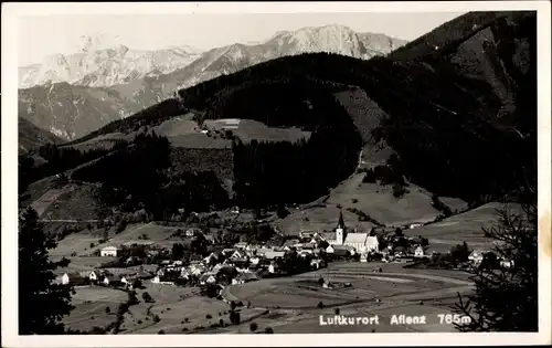 Ak Aflenz Steiermark, Ort mit Umgebung