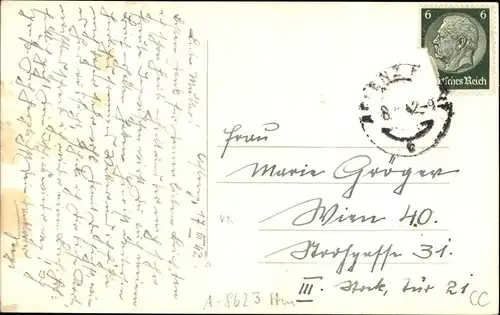 Ak Aflenz Steiermark, Ort mit Umgebung