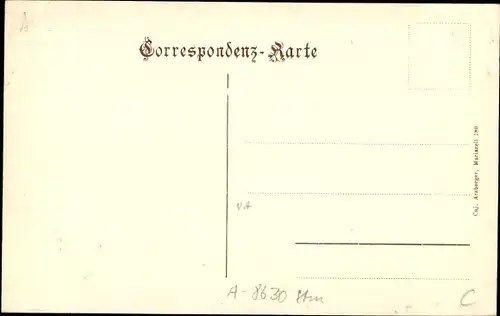 Ak Mariazell Steiermark, Gesamtansicht