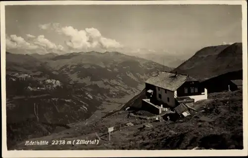 Ak Tirol, Edelhütte mit Umgebung