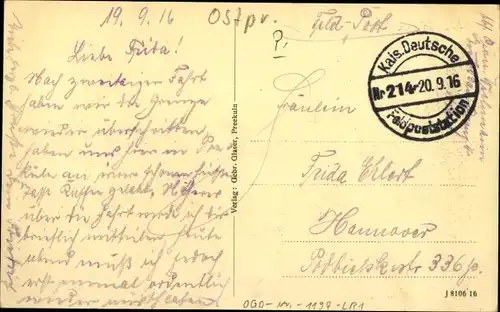 Ak Priekule Preekuln Lettland, Straßenpartie