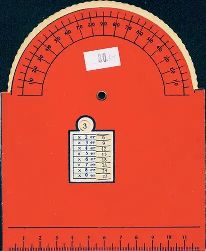 Mechanischer Stundenplan Meierei "Sanderum" Dänemark, Stassaniseret Maelk um 1930