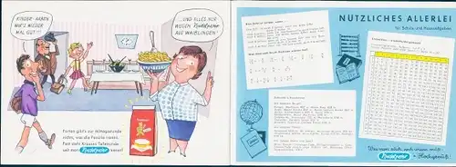 Heft mit Stundenplan - Bildergeschichte Nudelpeter aus Waiblingen um 1960