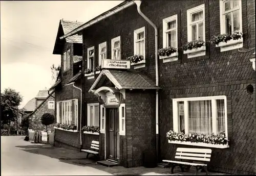 Ak Egelsdorf Königsee in Thüringen, Gaststätte Erholung