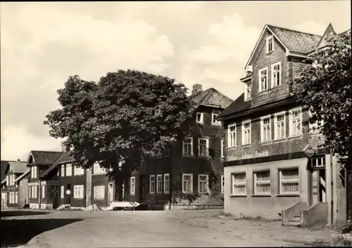 Ak Böhlen Großbreitenbach in Thüringen, Hauptstraße