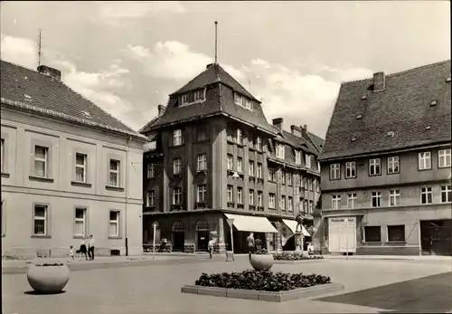 Ak Aschersleben im Salzlandkreis, Holzmarkt