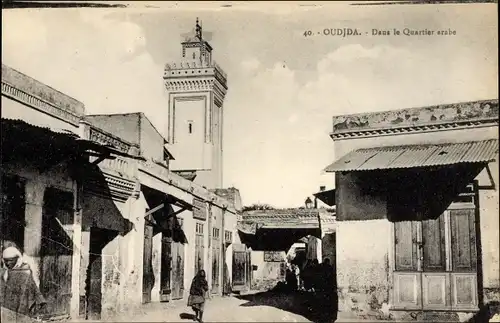 Ak Oudjda Oujda Marokko, Dans le Quartier arabe