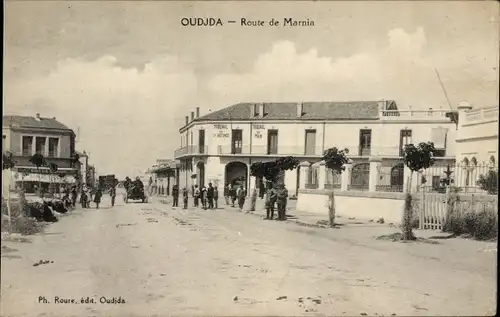 Ak Oudjda Oujda Marokko, Route de Marnia