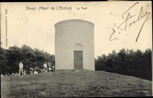 Ak Orroir Hennegau Wallonien, Mont de l'Enclus, La Tour