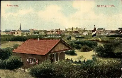 Ak Zandvoort Nordholland Niederlande, Panorama