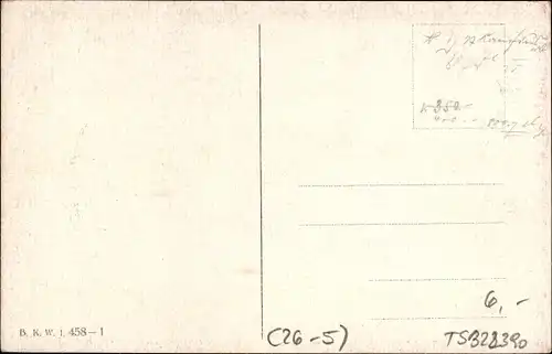 Künstler Ak Feiertag, Karl, Blumengrüße, BKWI 458-1