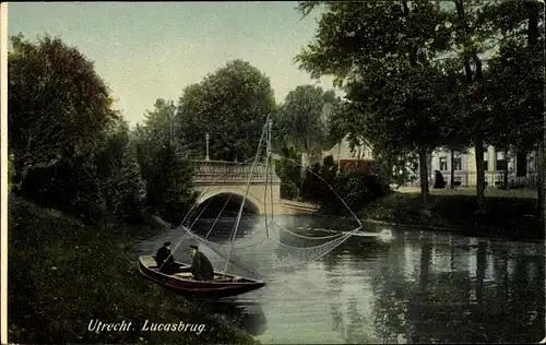 Ak Utrecht Niederlande, Lucasbrug