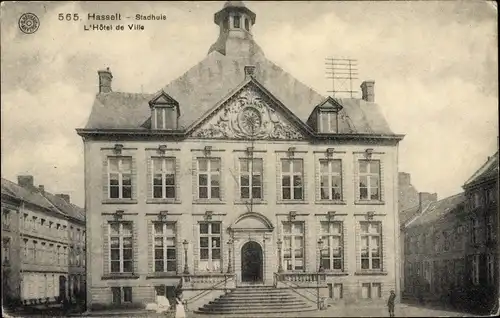 Ak Hasselt Flandern Limburg, Stadhuis