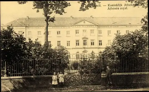 Ak Hasselt Flandern Limburg, Athenee royal