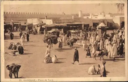 Ak Kairouan Tunesien, Place de Tunis