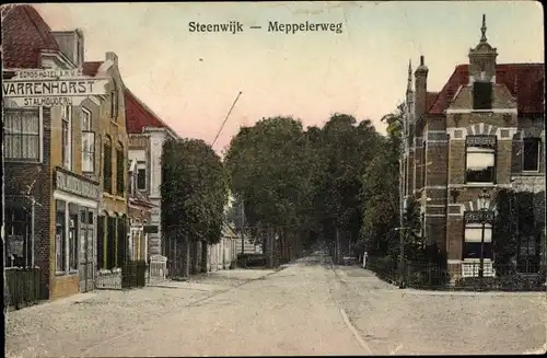 Ak Steenwijk Steenwijkerland Overijssel, Meppelerweg, Varrenhorst