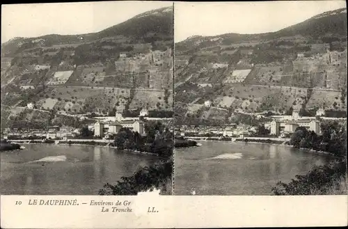 Stereo Ak La Tronche Isère, Vue générale, La côte