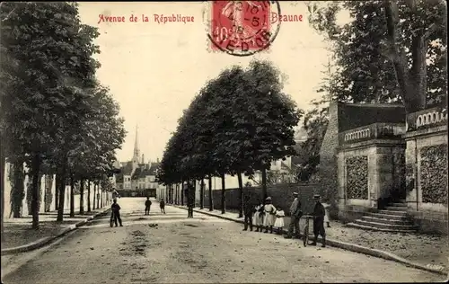 Ak Beaune Côte d’Or, Avenue de la Republique