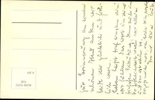 Ak Sänger Boyd Bachmann, Mikrofon