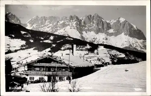 Ak Kirchberg Spertental Tirol, Alpenhaus Schroll am Pengelstein