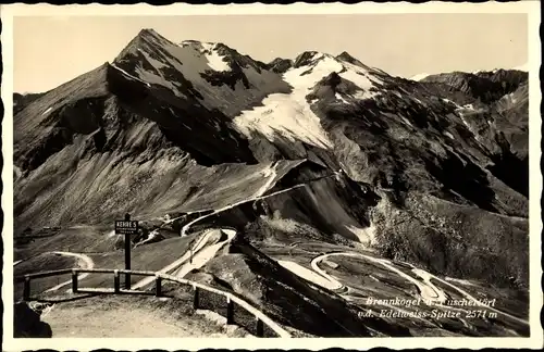 Ak Salzburg, Brennkogel, Fuschertörl, Edelweiss Spitze