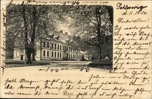 Ak Güby in Schleswig Holstein, Schloss Louisenlund