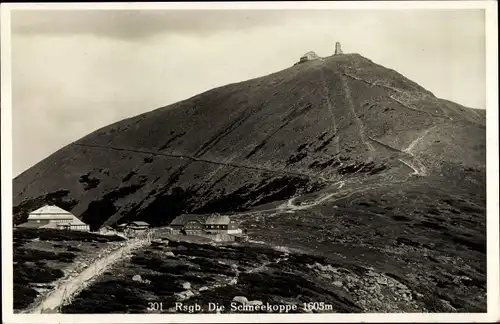 Ak Malá Úpa Kleinaupa Riesengebirge Region Königgrätz, Schneekoppe