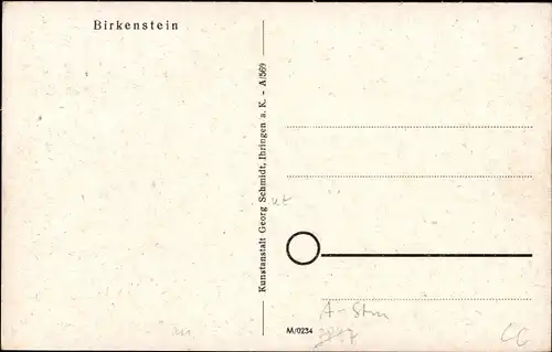 Ak Birkenstein Fischbachau in Oberbayern, Teilansicht