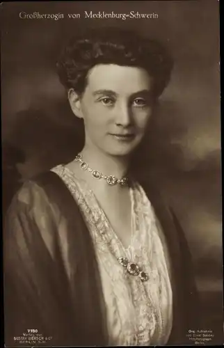 Ak Großherzogin Alexandra von Mecklenburg-Schwerin