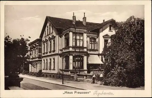 Ak Bad Oeynhausen in Westfalen, Haus Preussen