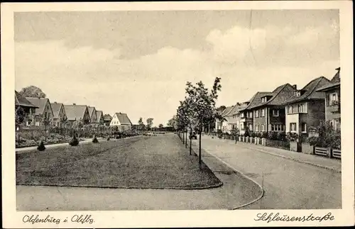 Ak Oldenburg in Oldenburg, Schleusenstraße