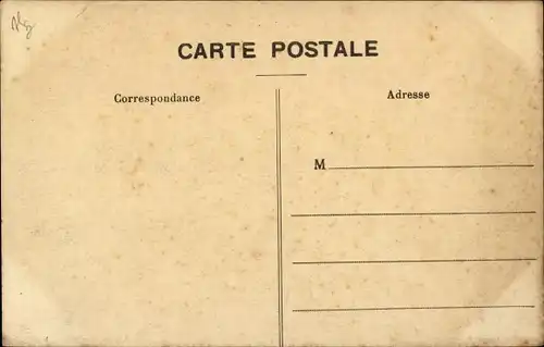 Ak Boghari Algerien, Vue du Fort