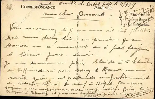 Ak Oudjda Oujda Marokko, La Poste