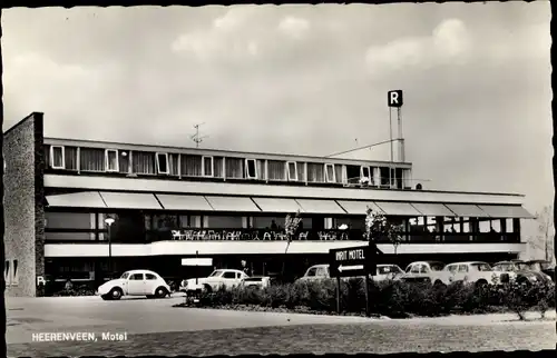 Ak Heerenveen Friesland Niederlande, Motel