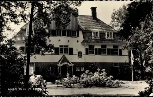 Ak Assen Drenthe Niederlande, Huize De La