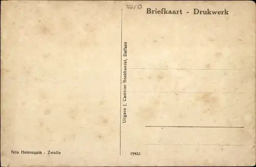 Ak Wilsum Overijssel Niederlande, de Halmen