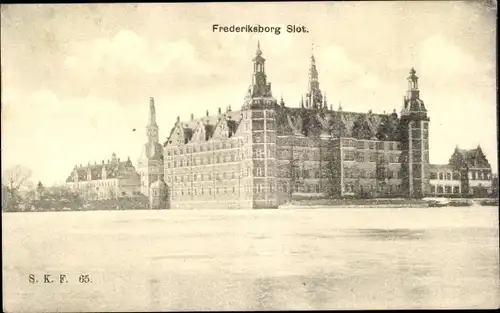 Ak Hillerød Hilleröd Dänemark, Frederiksborg Slot