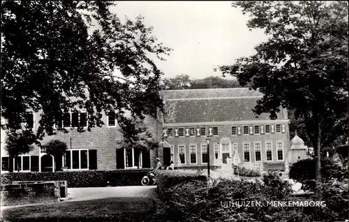 Ak Uithuizen Groningen Niederlande, Menkemaborg