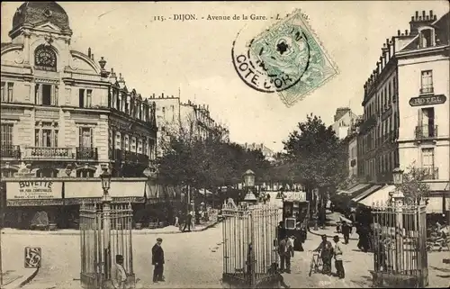 Ak Dijon Côte d'Or, Avenue de la Gare