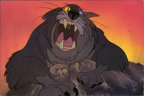 Ak The Secret of Nimh, Mrs. Brisby und das Geheimnis von Nimh, Dragon, die Katze