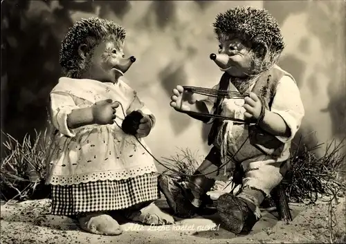 Ak Mecki der Igel, Alte Liebe rostet nicht, Igelin