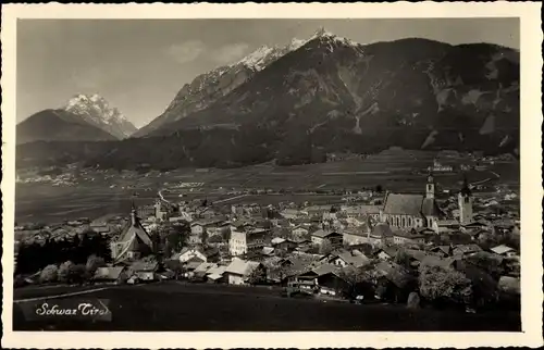 Ak Schwaz in Tirol, Gesamtansicht