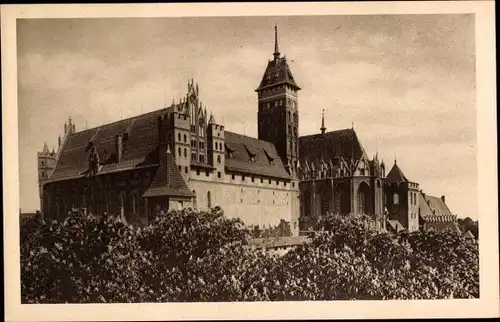 Ak Malbork Marienburg Westpreußen, Hochschloss
